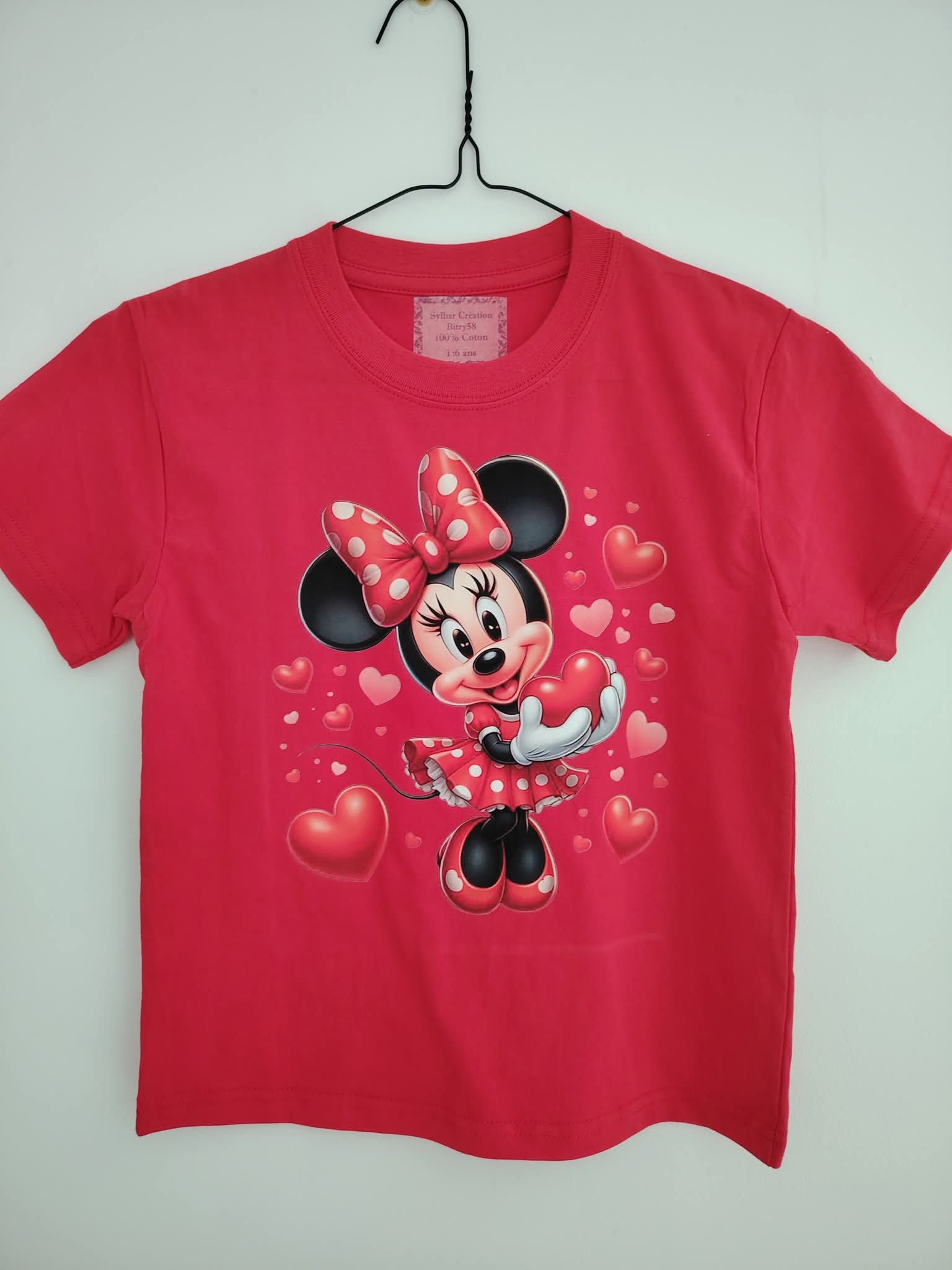 T-Shirt à manches courtes Minnie Mouse