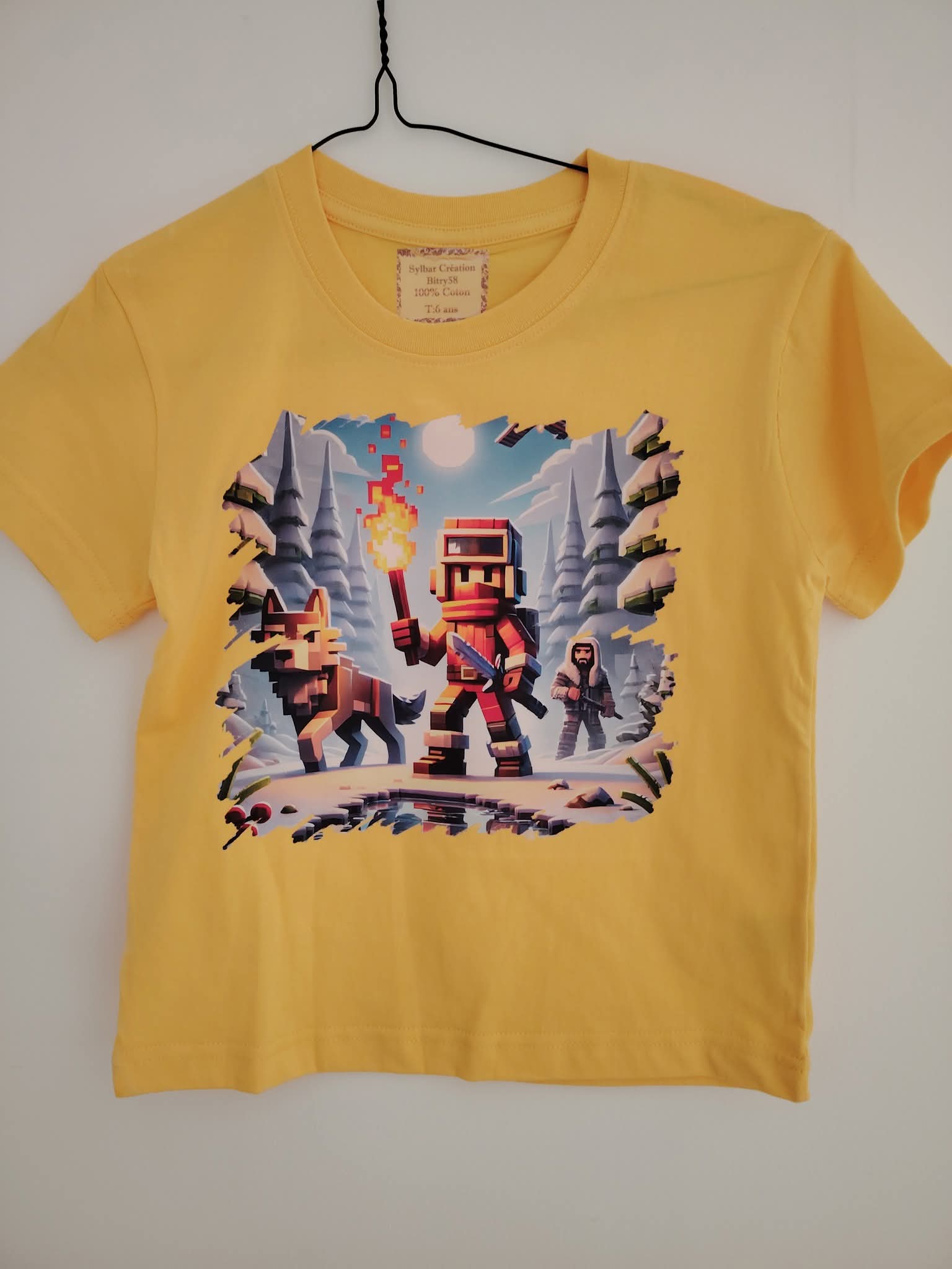 T-Shirt à manches courtes Minecraft