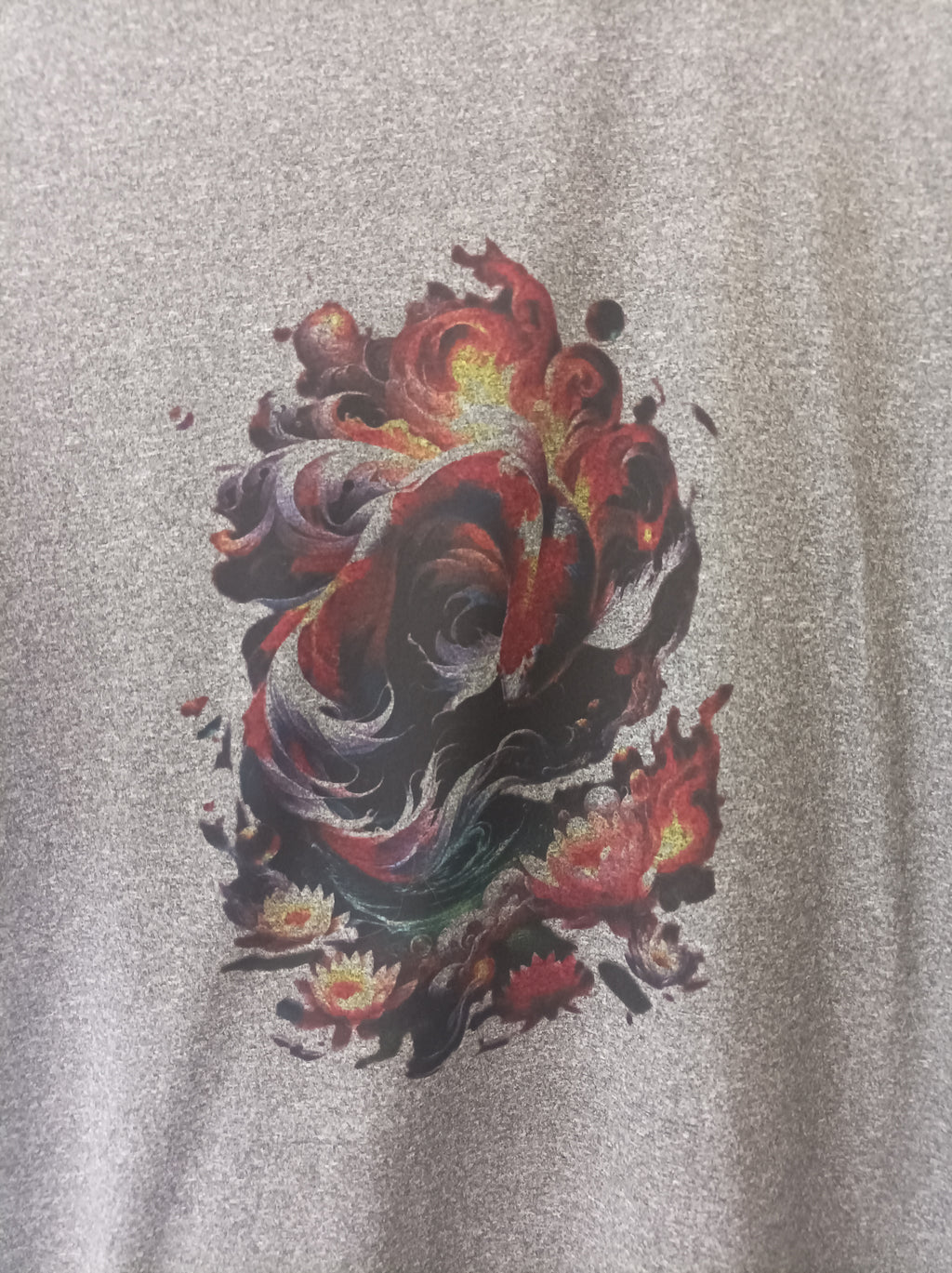 t-shirt à manches courtes Carpe koi